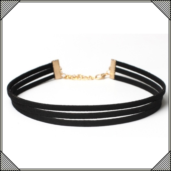Jewelry - * Black Triple Choker Necklace * Cute Jewelry